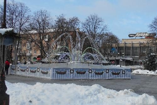 Зимний фонтан 